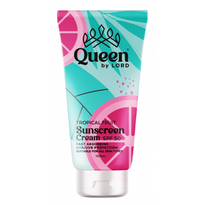 QUEEN TROPICAL FRUIT SUNSCREEN SPF 50+ CREAM 150 ML